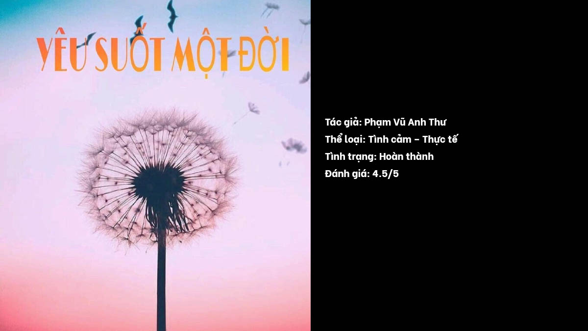 Top 10 Truyện của Phạm Vũ Anh Thư - Yêu suốt một đời